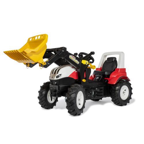 Trator c/ Pá Stey 6300 Terrus CVT RollyFarm