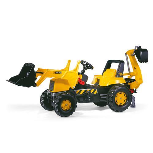 Máquina de construção JCB rollyJunior com Pá Carregaa