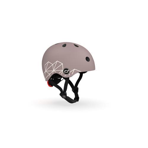 Capacete XXS-S - Linhas Castanhas
