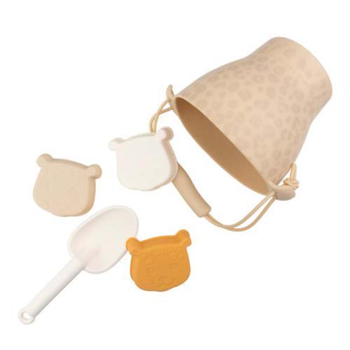 Conjunto de Brinquedos de Praia - Beige Leopard