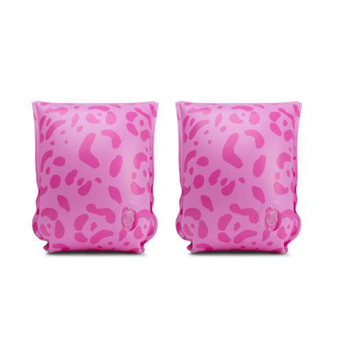 Braçadeiras 2-6 anos - Pink Leopard