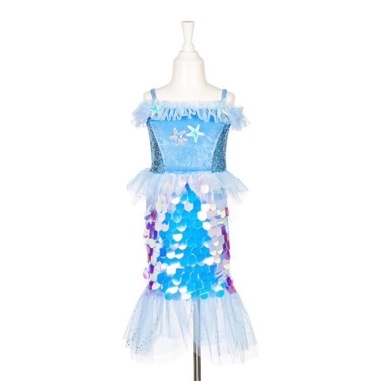 Lorelie - Vestido Sereia, 3-4 anos, 98-104 cm