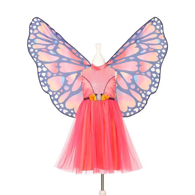 Papillon - Vestido + Asas 3-4 anos, 98-104 cm