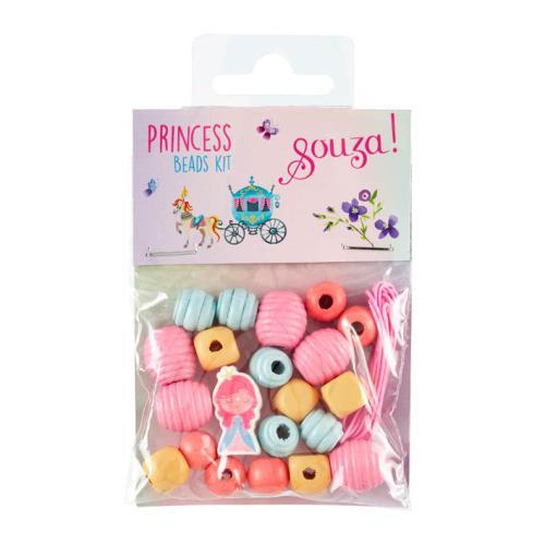 Princesa - Kit de Contas em Madeira