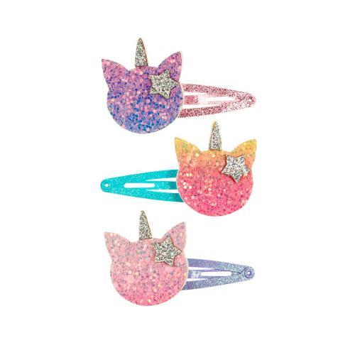 Jula - Ganchos de Cabelo Coloridos c/ Glitter