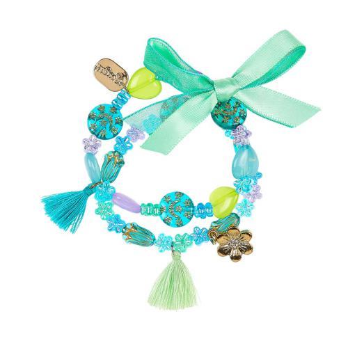 Anais - Pulseiras Verde/Azul