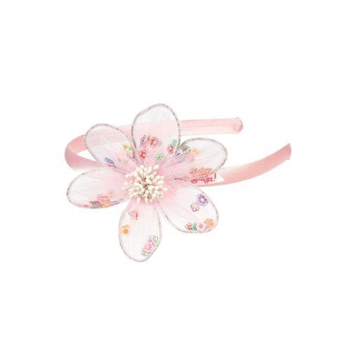 Indra - Bandolete Rosa c/ Flor Grande