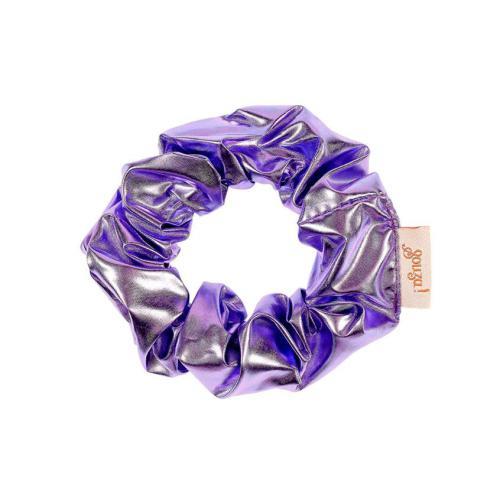 Elea - Scrunchie Lilás Metalizado