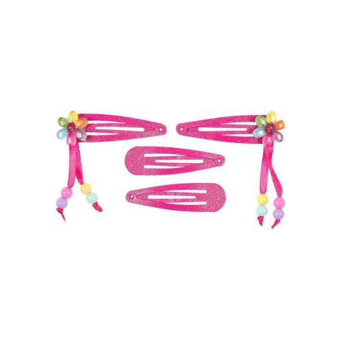 Else - Ganchos de Cabelo Magenta c/ Flor