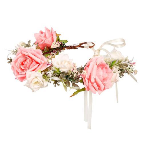 Eefke - Tiara de Flores c/ Fita