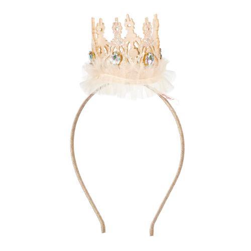 Brisa - Bandolete Glitter Dourado c/ Coroa