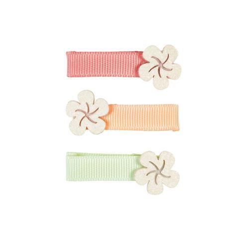 Rinoa - Ganchos de Cabelo Pastel c/ Flor