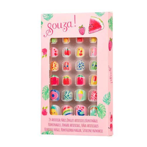 Display 10 Kits de Unhas Artificiais - Frutas