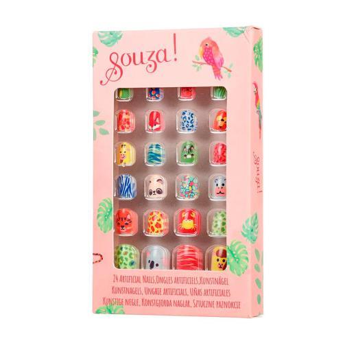 Display 10 Kits de Unhas Artificiais - Animais