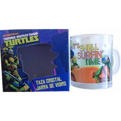 Caneca Vidro Tartarugas Ninja