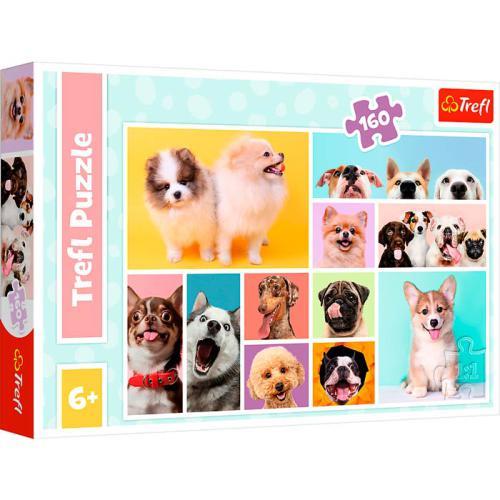 Puzzles 160 Pcs Dog friendship / Trefl