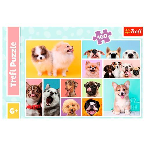 Puzzles 160 Pcs Dog friendship / Trefl - Image 3