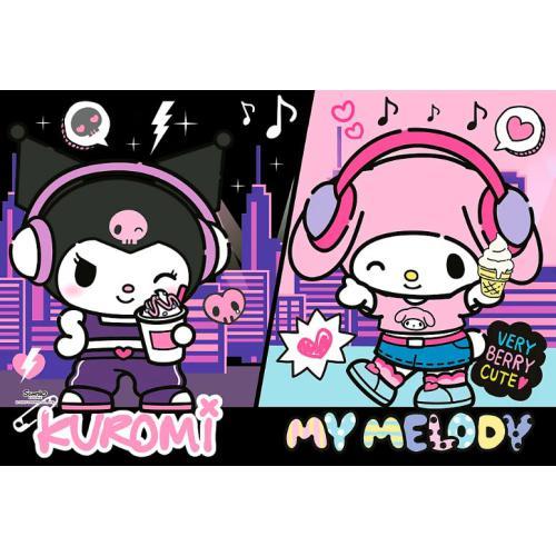 Puzzles - 160 pcs - Kuromi - Image 2