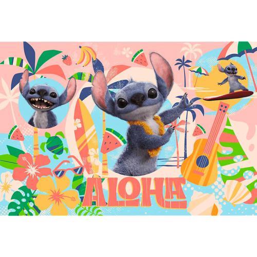 Puzzle 100 Pcs - Stitch and friends in action / Disne - Image 2
