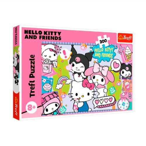 Puzzle 300 pcs - Trio Maluco - Hello Kitty