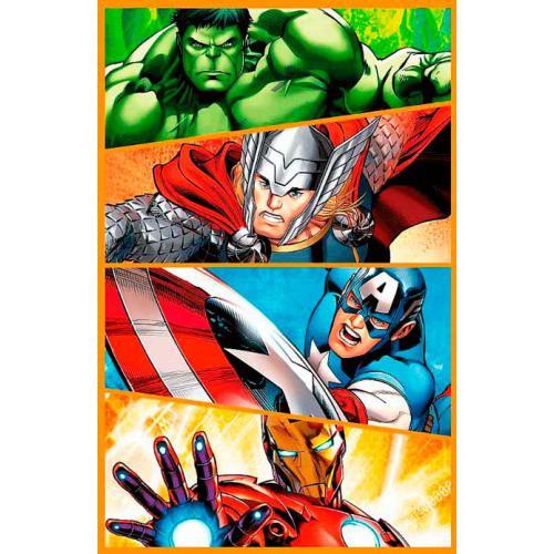 Puzzles - 3 x 80 pcs - Avengers - Image 2
