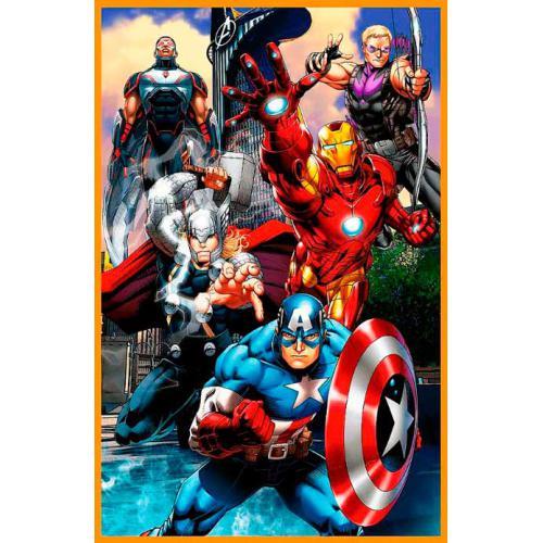 Puzzles - 3 x 80 pcs - Avengers - Image 4