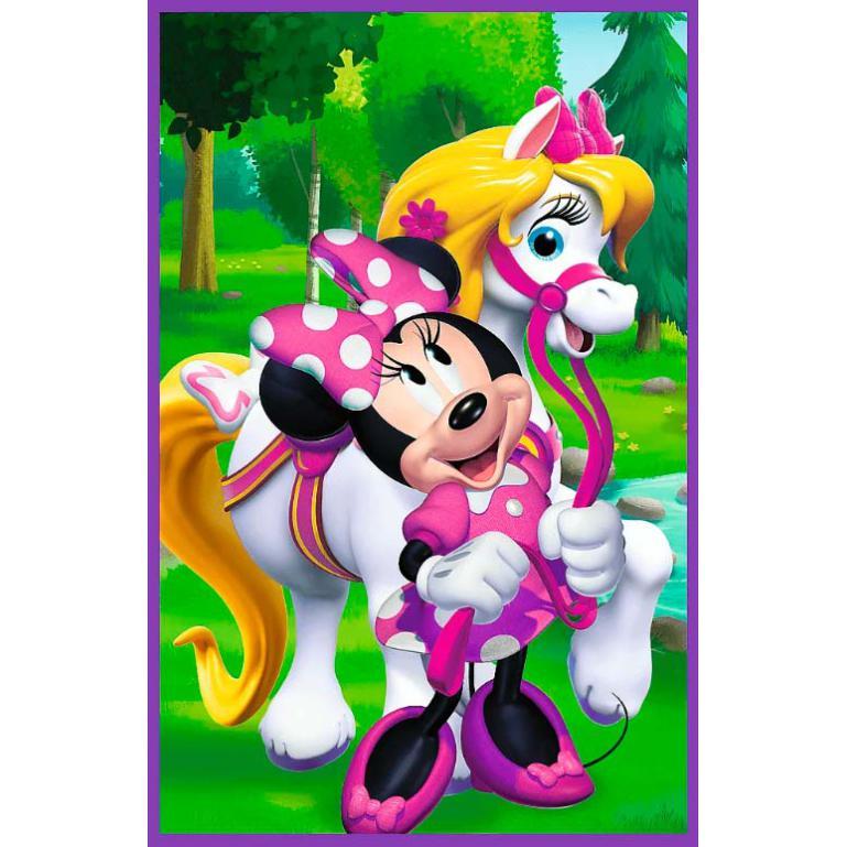 Puzzles - 3 x 80 pcs - Minnie - Image 3