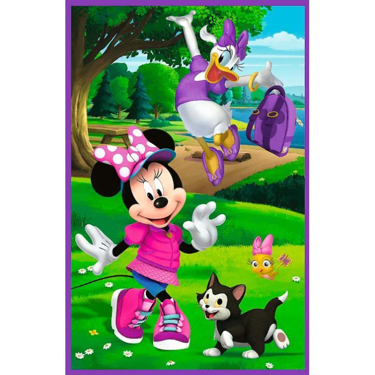 Puzzles - 3 x 80 pcs - Minnie - Image 4