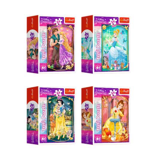 Puzzle Mini 54 pcs - Princesas da Disney