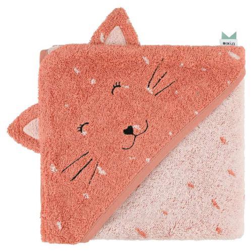Toalha com Capuz | 75X75cm - Mrs. Cat