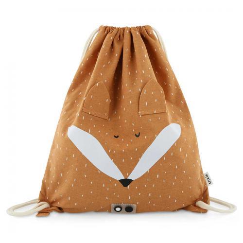 Saco de tecido com cordão - Mr. Fox