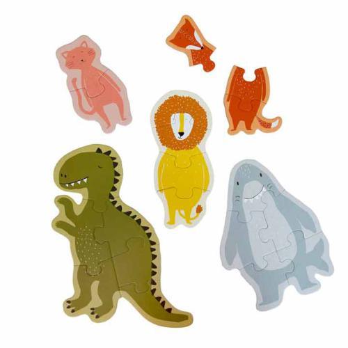 5 Puzzles - Completa os Animais - Image 3