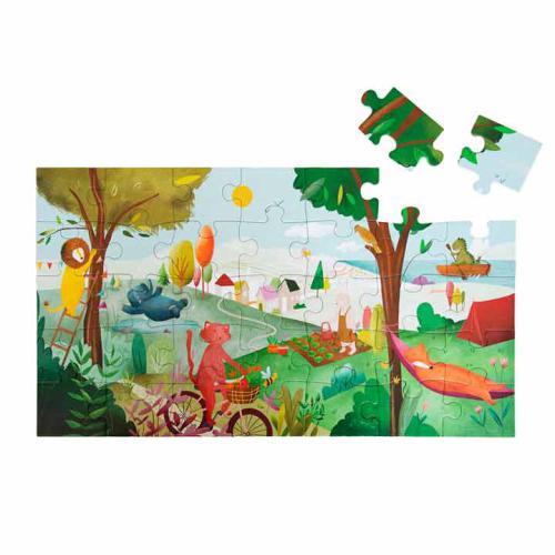 Puzzle Silhueta 35 peças - Dia de Verão - Image 3