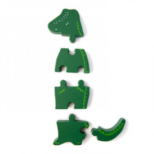 Puzzle de Formas em Madeira - Mr. Crocodile - Image 2