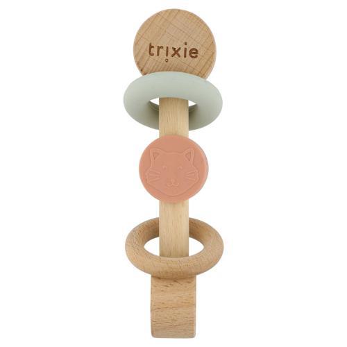 Roca de Madeira e Silicone - Mrs. Cat