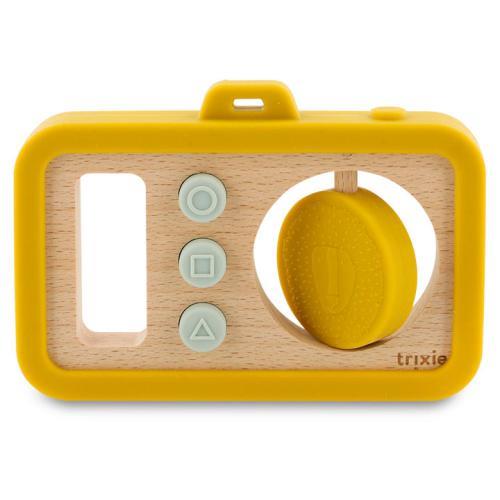 Câmara de Madeira e Silicone para Bebé - Mr. Lion