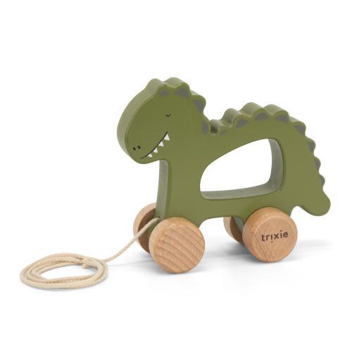 Brinquedo de Puxar em Madeira - Mr. Dino - Image 2