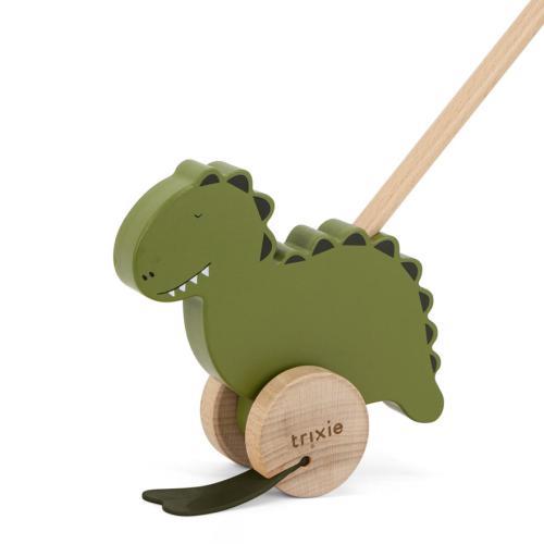 Brinquedo de Empurrar em Madeira - Mr. Dino - Image 2