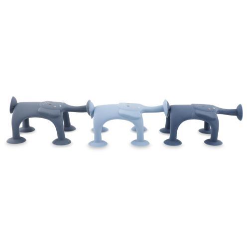 Animais com Ventosas - 3pcs - Família Azul do Mrs. Elep - Image 2