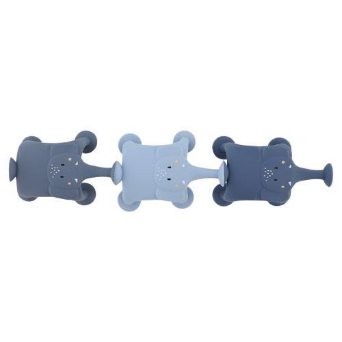 Animais com Ventosas - 3pcs - Família Azul do Mrs. Elep - Image 3