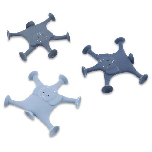 Animais com Ventosas - 3pcs - Família Azul do Mrs. Elep - Image 5