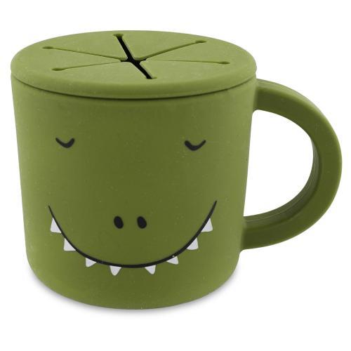 Copo de Silicone para Snacks - Mr. Dino