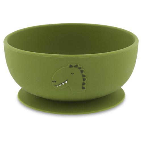 Taça de Silicone c/ Ventosa - Mr. Dino