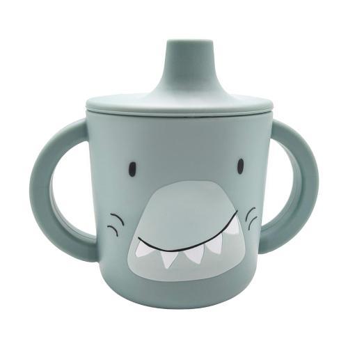 Copo de Aprendizagem de Silicone - Mr. Shark