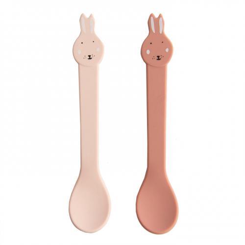 Colher de Silicone Pack 2 - Mrs. Rabbit