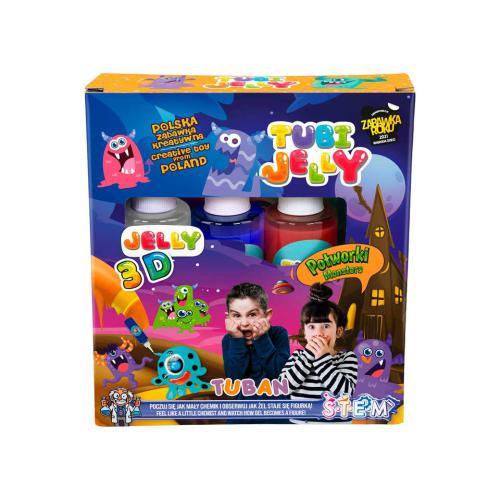 Set Tubi Jelly com 3 Cores - Monstros