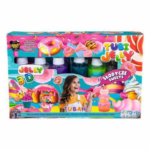 Set Tubi Jelly com 6 Cores - Doces