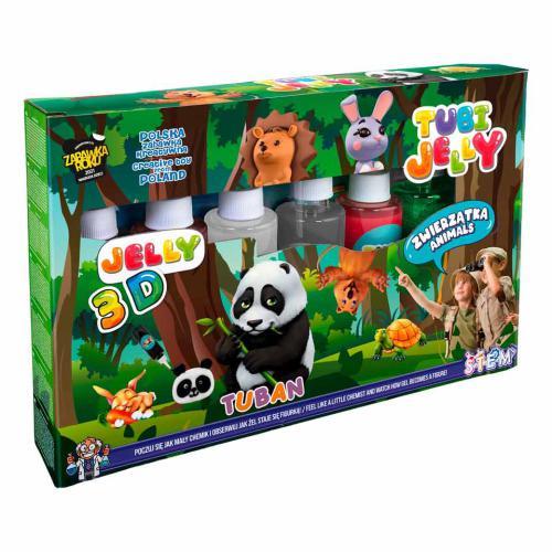 Set Tubi Jelly com 6 Cores - Animais - Image 2