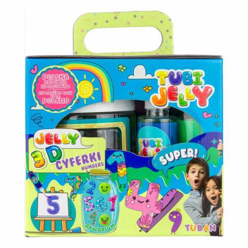 Set Tubi Jelly com 6 Cores e Aquário - Números