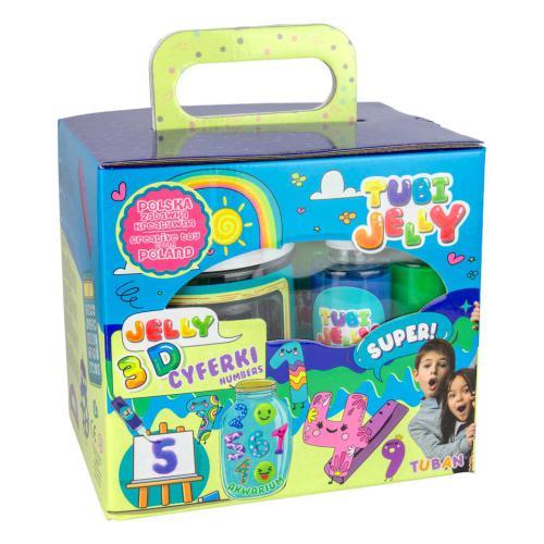 Set Tubi Jelly com 6 Cores e Aquário - Números - Image 2